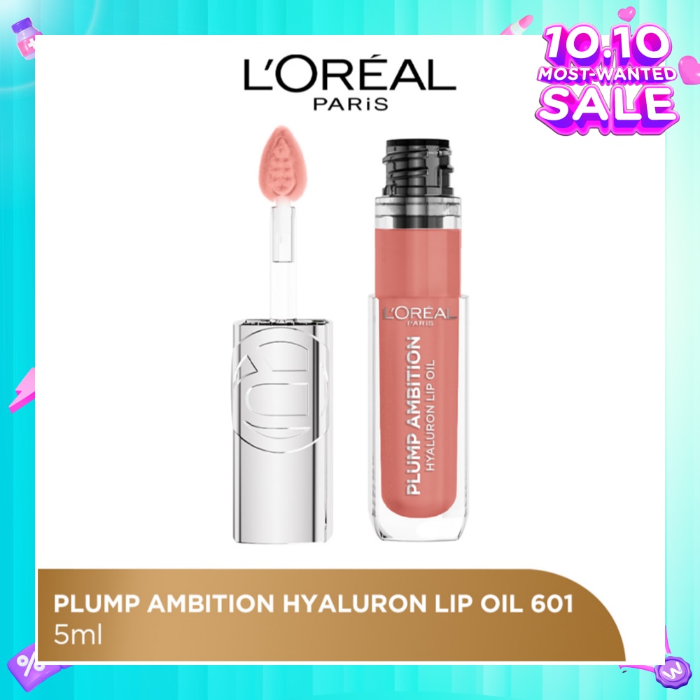 L'OREAL PARIS MAKEUP Plump Ambition Plumping Lip Oil Worth It 601 30.5g