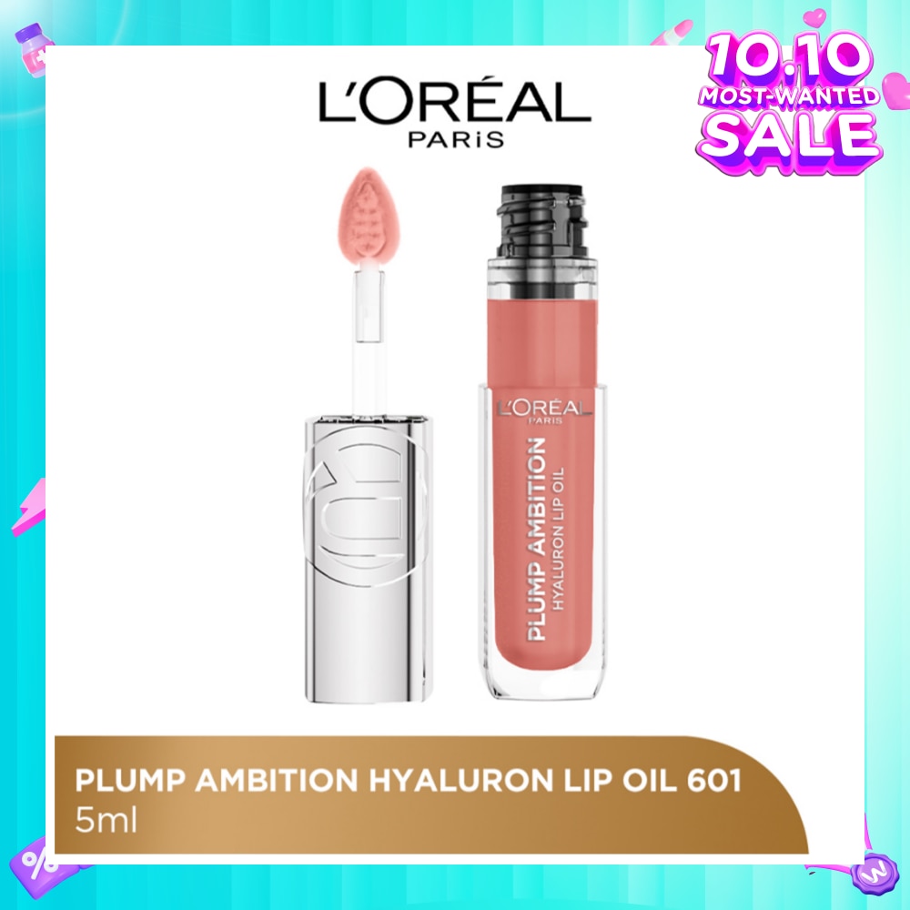 L'OREAL PARIS MAKEUP Plump Ambition Plumping Lip Oil Worth It 601 30.5g