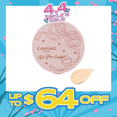 CANMAKE - Fit Glow Cushion 02 Natural 10g