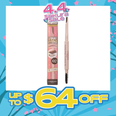 CANMAKE - Styling Edge Eyebrow 02 Ash Brown 0.13g