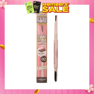 CANMAKE Styling Edge Eyebrow 02 Ash Brown 0.13g