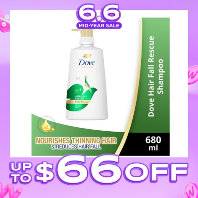 DOVE - Hair Fall Rescue Shampoo 680ml (For weak, fragile hair)