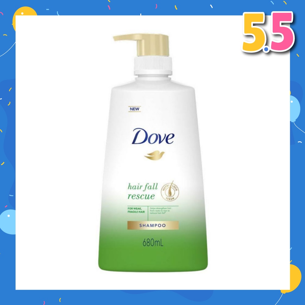 Dove Hair Fall Rescue Shampoo 680ml (For weak, fragile hair)