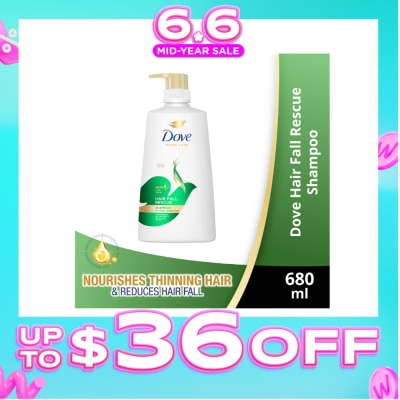 DOVE - Hair Fall Rescue Shampoo 680ml (For weak, fragile hair)