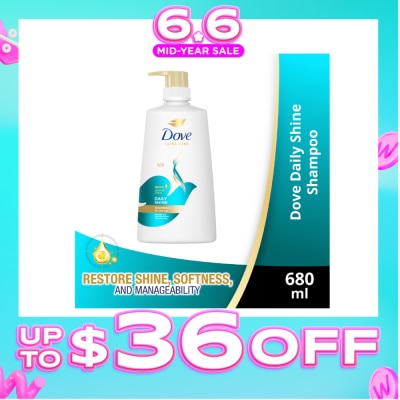 DOVE - Nutritive Solutions Daily Shine Shampoo 680ml (For dull hair)