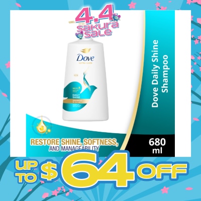 DOVE - Nutritive Solutions Daily Shine Shampoo 680ml (For dull hair)