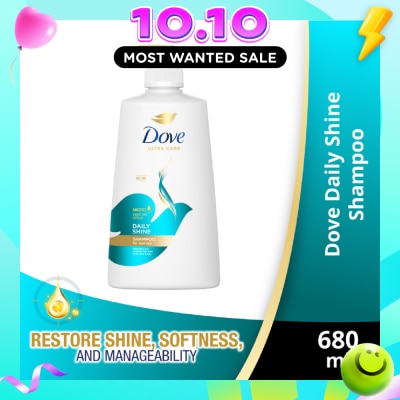 DOVE Nutritive Solutions Daily Shine Shampoo 680ml (For dull hair) image