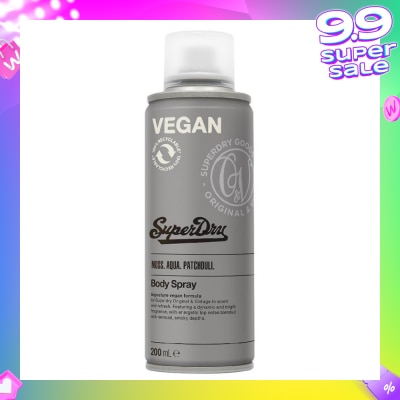 SUPERDRY Body Spray Athletic 200ml (Expiry: May`2026)