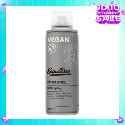 SUPERDRY Body Spray Athletic 200ml (Expiry: May`2026)