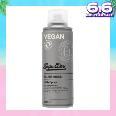 SUPERDRY Body Spray Athletic (Dynamic And Bright, Zesty Lime And Spicy Scent) 200ml