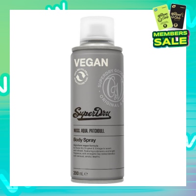 SUPERDRY Body Spray Athletic 200ml (Expiry: May`2026)