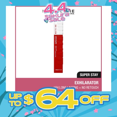 MAYBELLINE - Superstay Matte Ink 340 Exhilaration 1s