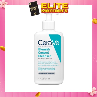 CERAVE Acne Blemish Control Cleanser 236ml