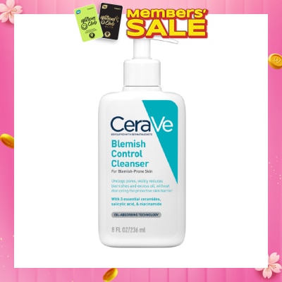CERAVE Acne Blemish Control Cleanser 236ml