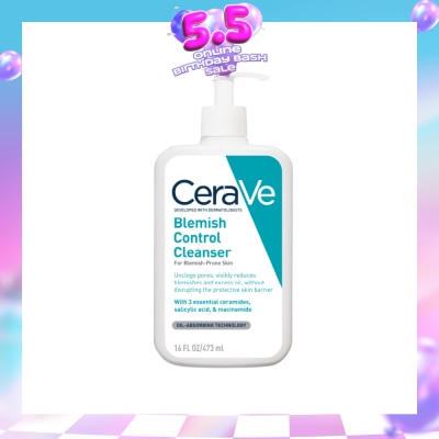 CERAVE - Acne Blemish Control Cleanser 473ml