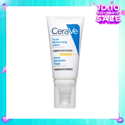 CERAVE AM Facial Moisturizing Lotion UVB + UVA SPF50 52ml