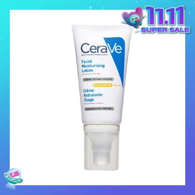CERAVE AM Facial Moisturizing Lotion UVB + UVA SPF50 52ml