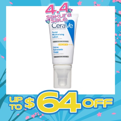 CERAVE - AM Facial Moisturizing Lotion UVB + UVA SPF50 52ml