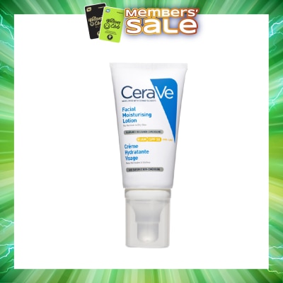 CERAVE - AM Facial Moisturizing Lotion UVB + UVA SPF50 52ml