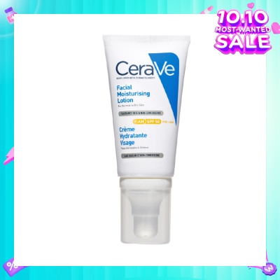 CERAVE AM Facial Moisturizing Lotion UVB + UVA SPF50 52ml
