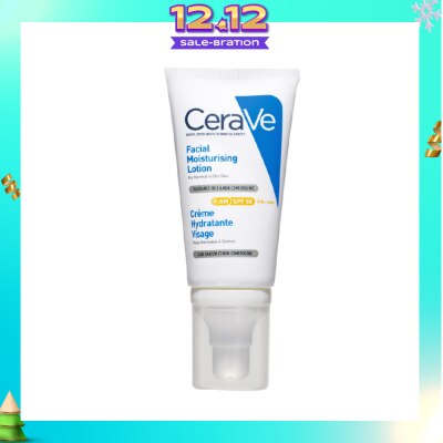 CERAVE AM Facial Moisturizing Lotion UVB + UVA SPF50 52ml