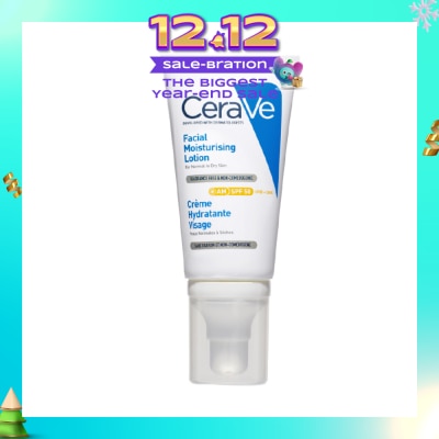 CERAVE AM Facial Moisturizing Lotion UVB + UVA SPF50 52ml