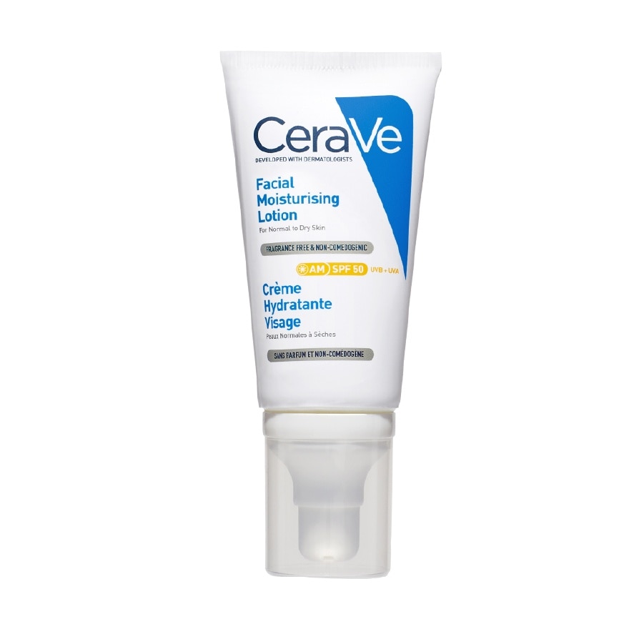 CERAVE AM Facial Moisturizing Lotion UVB + UVA SPF50 52ml | Face