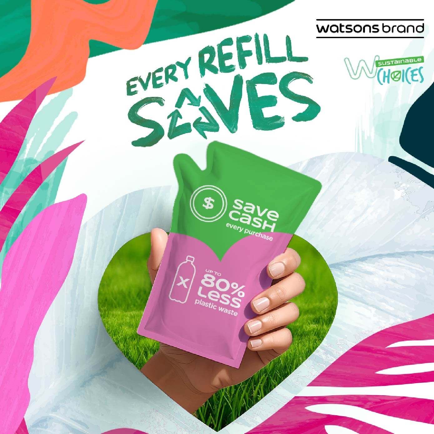 Aloe Vera Scented Cream Body Wash Refill Pack  900ml