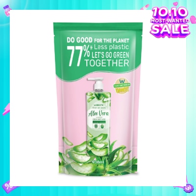 WATSONS Aloe Vera Scented Cream Body Wash Refill Pack  900ml