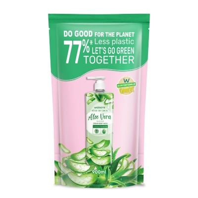 WATSONS Aloe Vera Scented Cream Body Wash Refill Pack  900ml