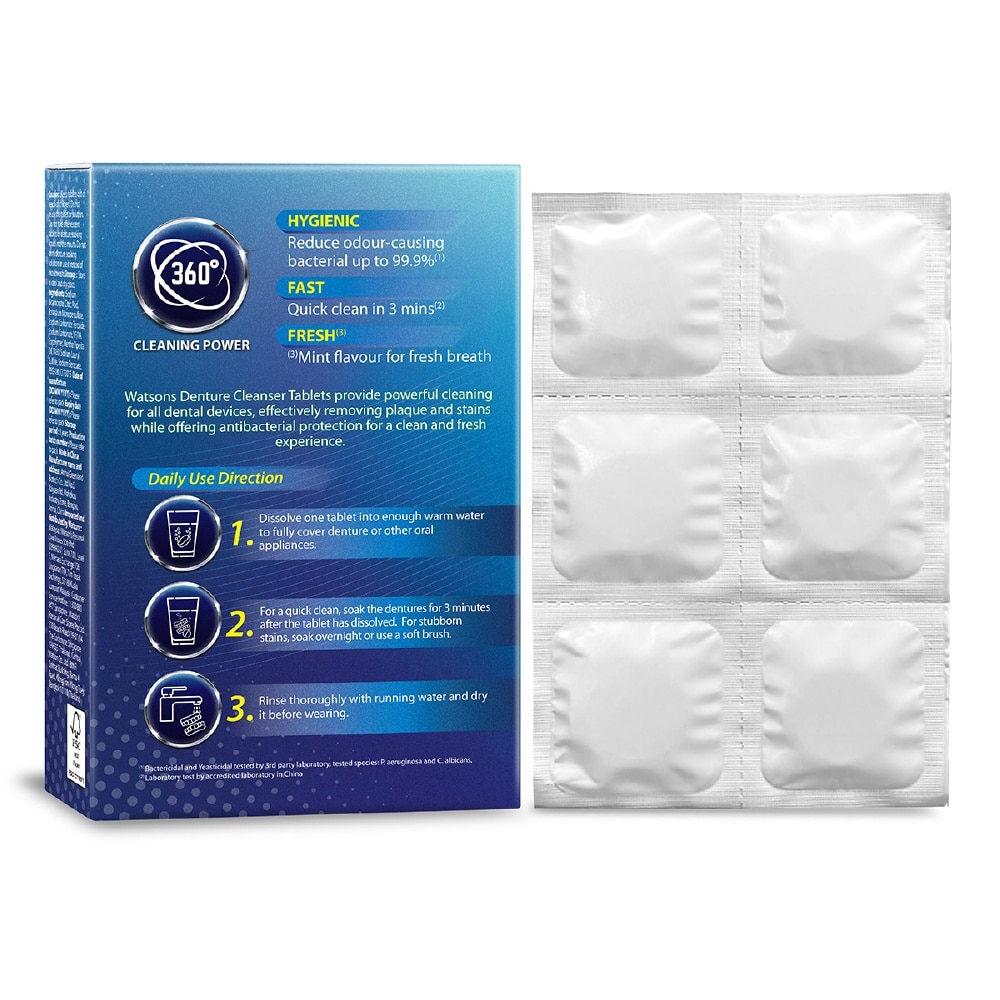 Denture Cleanser Tablets 30s