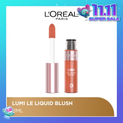 L'OREAL PARIS MAKEUP Lumi Le Liquid Blush 627 Warm Peach 11ml