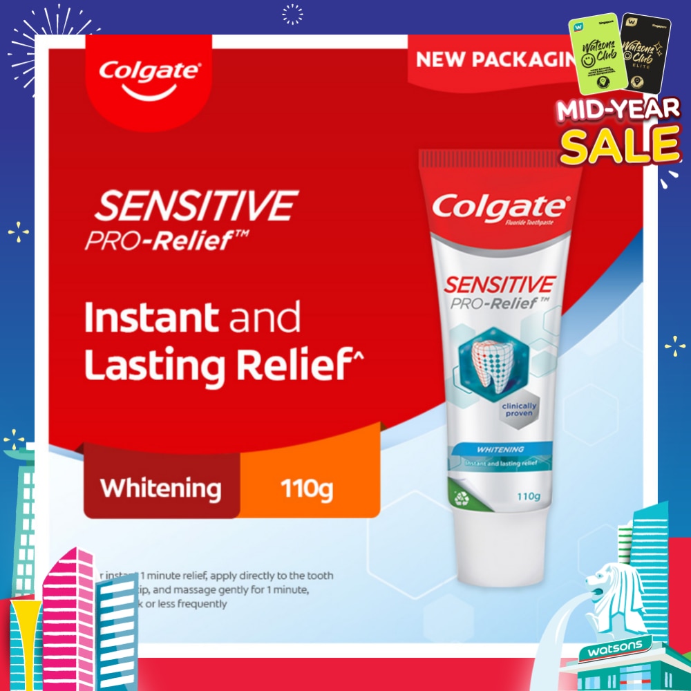 Sensitive Pro Relief Whitening Toothpaste 110g