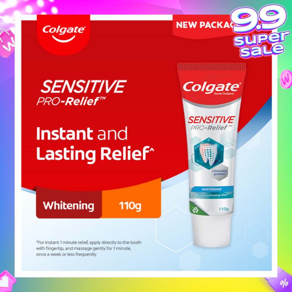 Sensitive Pro Relief Whitening Toothpaste 110g