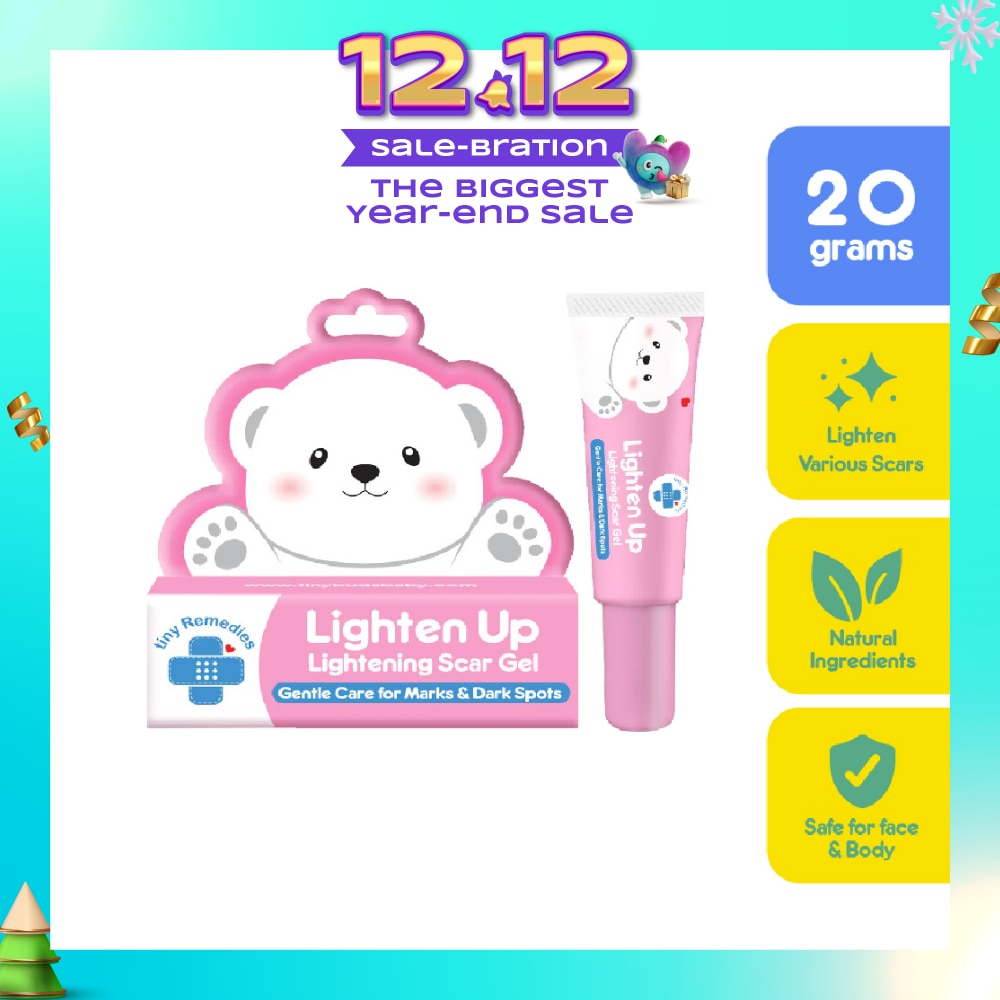 Lighten Up – Natural Lightening Scar Gel for Babies & Kids 20g