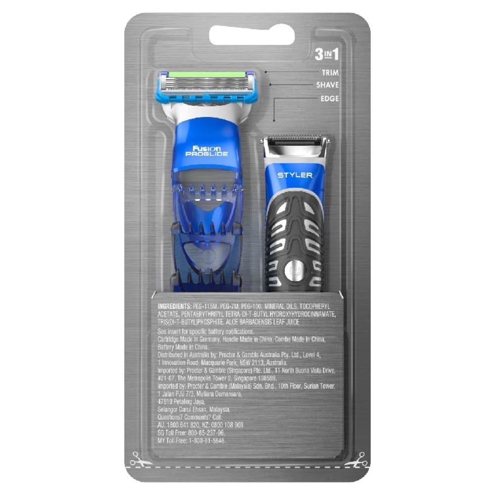 GILLETTE Fusion ProGlide Power 3-in-1 Styler Razor | Shaving