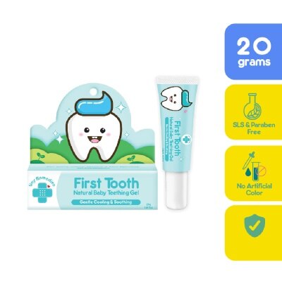 TINYBUDS Remedies First Tooth – Natural Teething Gel for Babies 20g ...