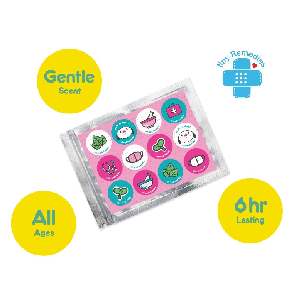 Stuffy Chest Stick Ons – Natural Vapor Patch 12s
