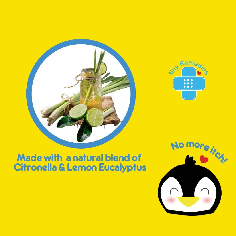 Tiny Guardian Stick Ons – Gentle Citronella & Lemon Scented Patch 24s