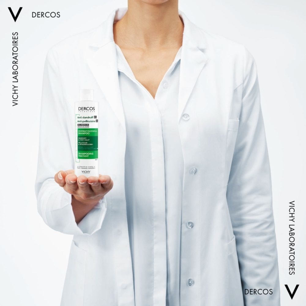 Dercos Anti-Dandruff Shampoo For Normal To Oily Hair 200ml