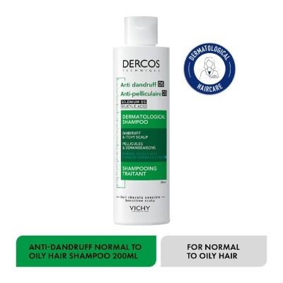 VICHY DERCOS - Dercos Anti-Dandruff Shampoo For Normal To Oily Hair 200ml