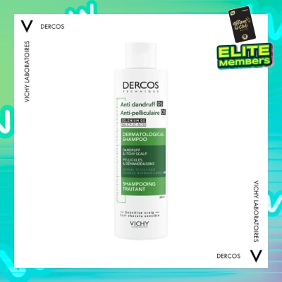 VICHY Dercos Anti-Dandruff Shampoo For Normal To Oily Hair 200ml