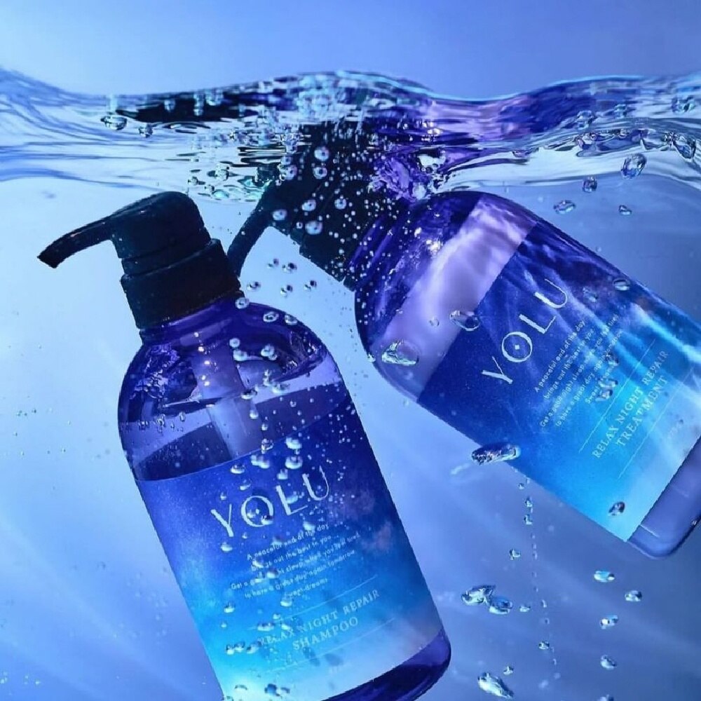 YOLU Night Beauty Shampoo Refill 400 Ml – Nachtpflege Für Haare, Relax Night Repair