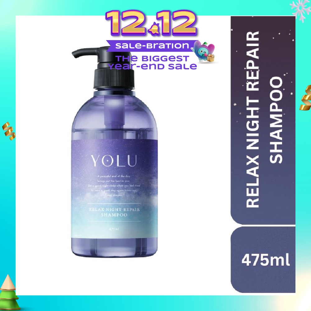 YOLU Relax Night Repair Shampoo 475ml