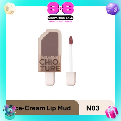CHIOTURE - Ice-Cream Lip Mud N03 2ml (Expiry: Apr`2027)