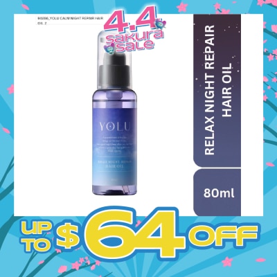 YOLU - YOLU Relax Night Repair Hair Oil 80ml