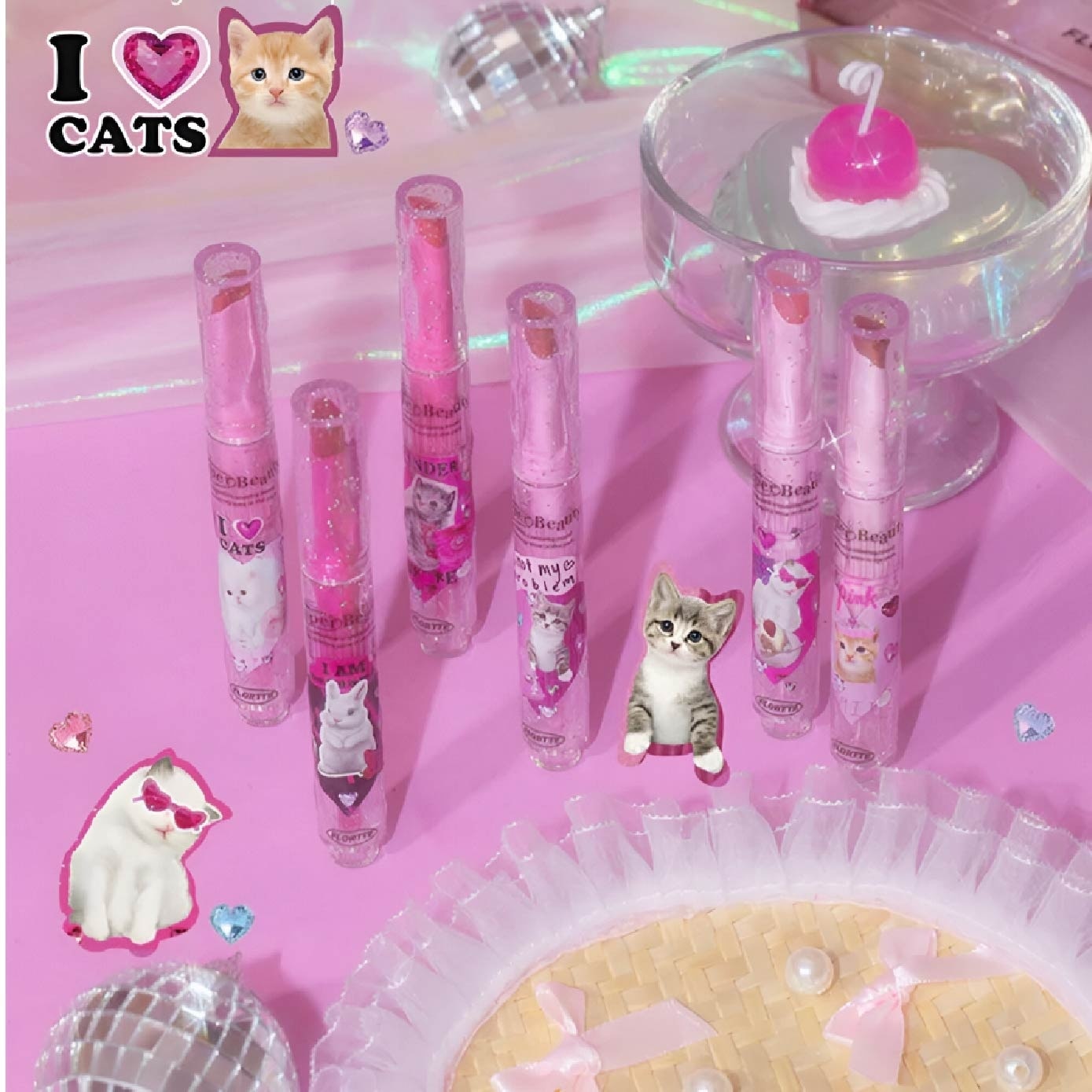 I Am Super Beauty Jelly Heart Lipstick S01 1.5g