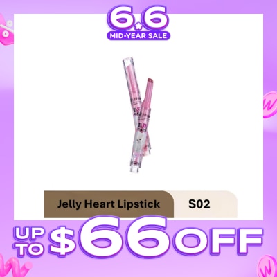 FLORTTE - I Am Super Beauty Jelly Heart Lipstick S02 1.5g
