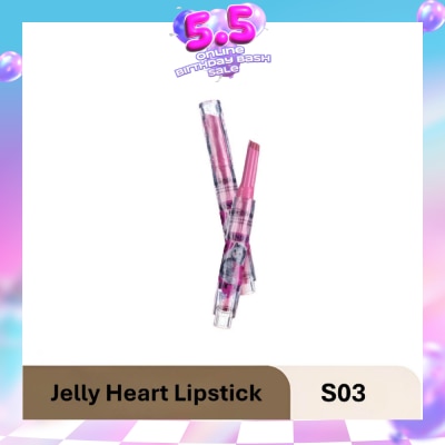 FLORTTE - I Am Super Beauty Jelly Heart Lipstick S03 1.5g