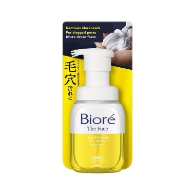 BIORE The Face Instant Foaming Facial Wash Smooth Clear 200ml